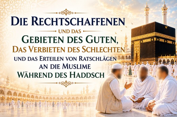 Die Rechtschaffenen und das Gebieten des Guten, das Verbieten des Schlechten und das Erteilen von Ratschlägen an die Muslime während des Haddsch TEIL 1