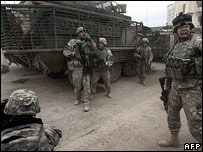Five US soldiers killed in Baghdad